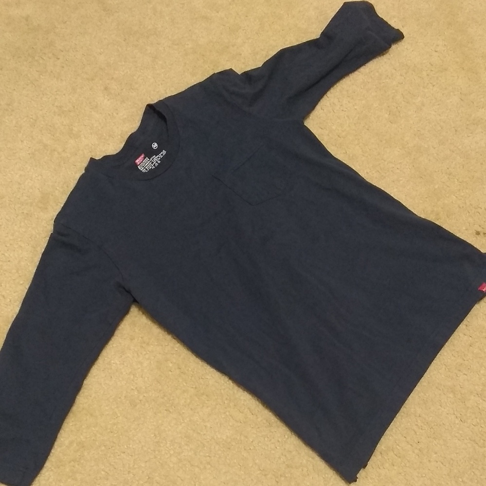 Blue Long Sleeve Shirt Xs